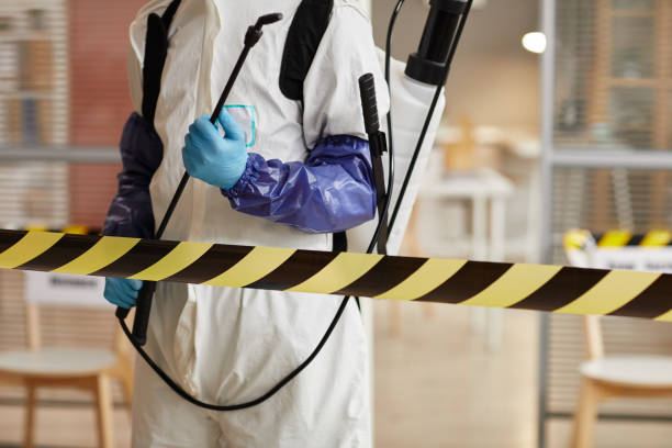 Professional Biohazard technician working in Maryland Heights, MO